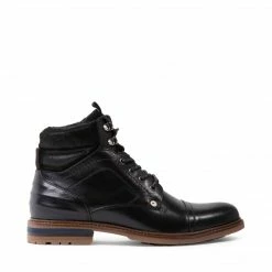 SteveMadden MILFORD BLACK LEATHER