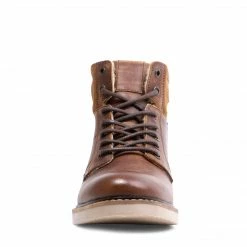 SteveMadden ORLYYF TAN LEATHER MEN'S SHOES