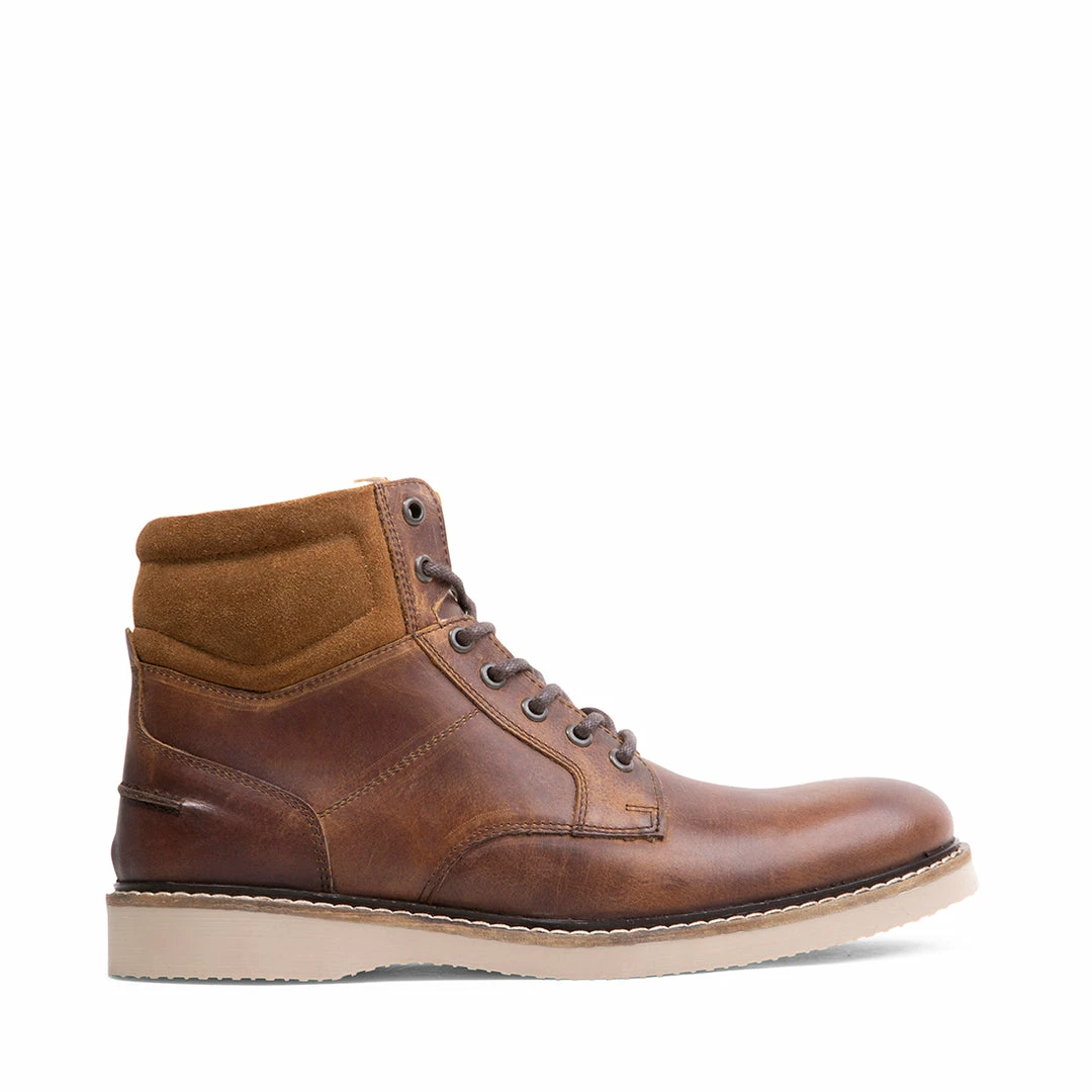 SteveMadden ORLYYF TAN LEATHER MEN'S SHOES