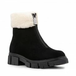 SteveMadden PAMMIES BLACK SUEDE WOMEN'S SHOES