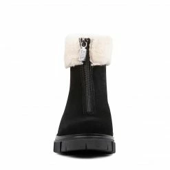 SteveMadden PAMMIES BLACK SUEDE WOMEN'S SHOES