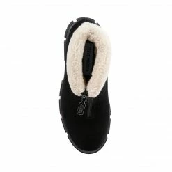 SteveMadden PAMMIES BLACK SUEDE WOMEN'S SHOES