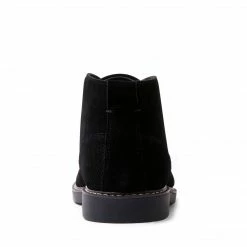 SteveMadden RAMPART BLACK SUEDE MEN'S SHOES