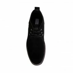 SteveMadden RAMPART BLACK SUEDE MEN'S SHOES