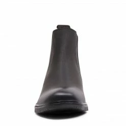 SteveMadden RAYANN2 BLACK LEATHER MEN'S SHOES