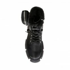 SteveMadden THORA-PF BLACK Super Platforms