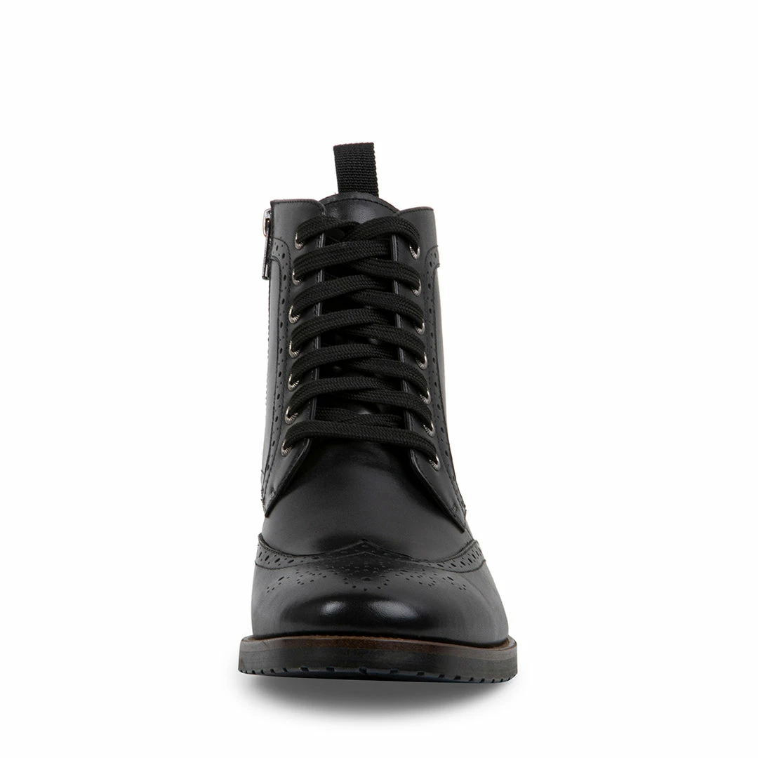 SteveMadden TILMAN BLACK LEATHER