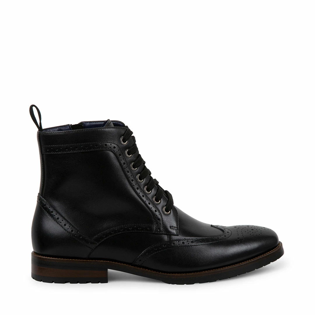 SteveMadden TILMAN BLACK LEATHER