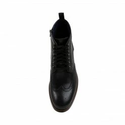 SteveMadden TILMAN BLACK LEATHER
