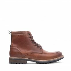 SteveMadden MEN'S SHOES TRAILER BROWN LEATHER