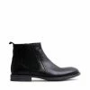 SteveMadden UNLEASH BLACK LEATHER MEN'S SHOES