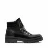 SteveMadden UPFIELD BLACK LEATHER