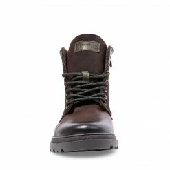 SteveMadden USHERR BROWN LEATHER