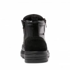 SteveMadden UTURN BLACK LEATHER Men's Shoes