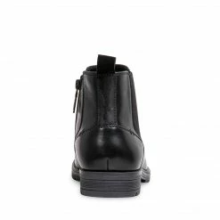 SteveMadden VARIK BLACK LEATHER