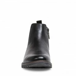 SteveMadden VARIK BLACK LEATHER