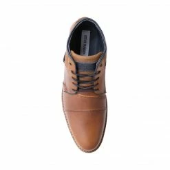 SteveMadden BENTO TAN LEATHER MEN'S SHOES