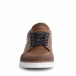 SteveMadden MEN'S SHOES BRANDENN TAN LEATHER