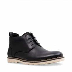 SteveMadden BUELLER BLACK MEN'S SHOES