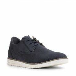 SteveMadden CAPTOR BLUE NUBUCK MEN'S SHOES