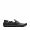 SteveMadden MEN'S SHOES DANIEL BLACK LEATHER