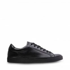 SteveMadden FINNEHAS BLACK LEATHER
