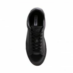 SteveMadden FINNEHAS BLACK LEATHER