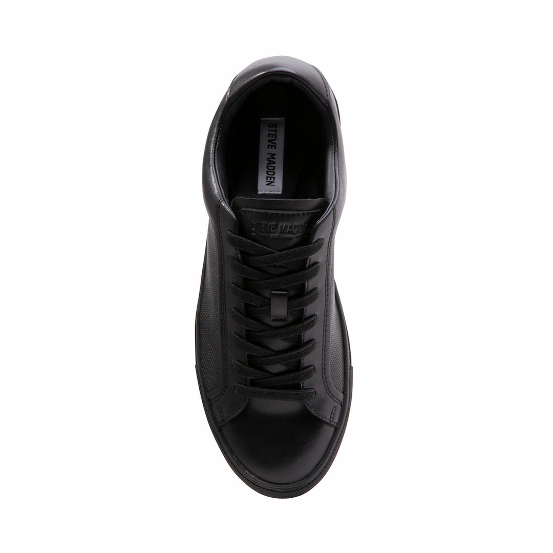 SteveMadden FINNEHAS BLACK LEATHER