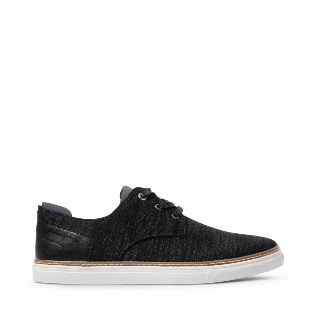 SteveMadden MEN'S SHOES FRIEND BLACK FABRIC