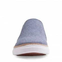 SteveMadden GASCON BLUE FABRIC MEN'S SHOES