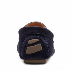 SteveMadden MEN'S SHOES ITALO NAVY SUEDE