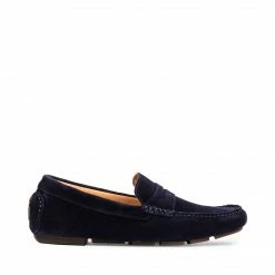 SteveMadden MEN'S SHOES ITALO NAVY SUEDE