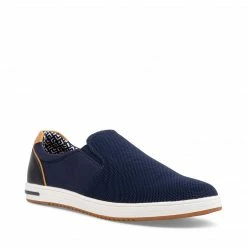 SteveMadden JABARI BLUE FABRIC MEN'S SHOES