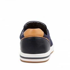 SteveMadden JABARI BLUE FABRIC MEN'S SHOES