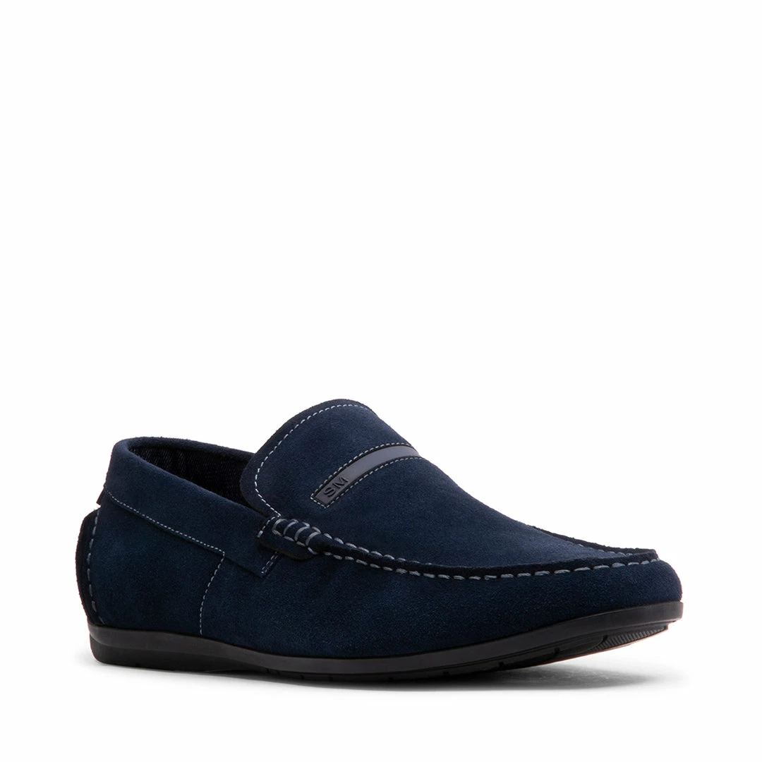 SteveMadden MEN'S SHOES MICKK BLUE SUEDE