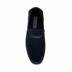 SteveMadden MEN'S SHOES MICKK BLUE SUEDE