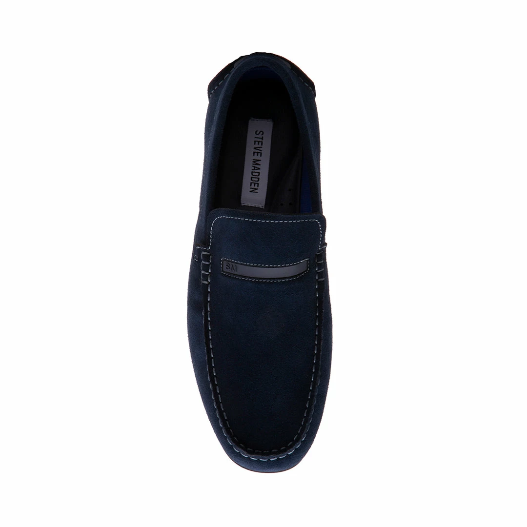 SteveMadden MEN'S SHOES MICKK BLUE SUEDE