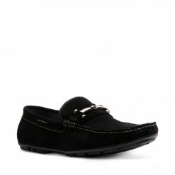 SteveMadden MONROEEE BLACK SUEDE MEN'S SHOES