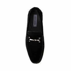 SteveMadden MONROEEE BLACK SUEDE MEN'S SHOES