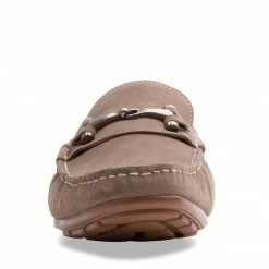 SteveMadden MEN'S SHOES MONROEEE TAUPE SUEDE