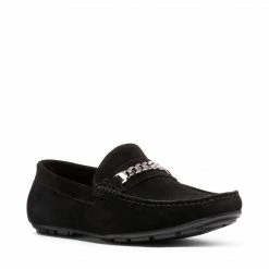 SteveMadden MONTOUR BLACK SUEDE