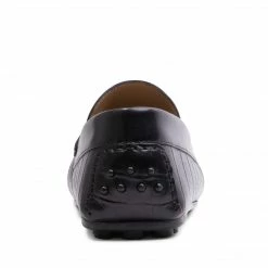 SteveMadden Men's Shoes YORKK BLACK EXOTIC