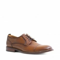 SteveMadden MEN'S SHOES CHADRICK TAN LEATHER