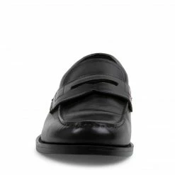 SteveMadden DARROW BLACK LEATHER MEN'S SHOES