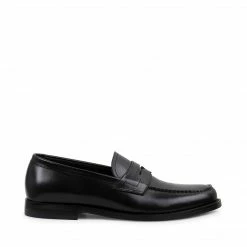 SteveMadden DARROW BLACK LEATHER MEN'S SHOES