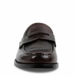 SteveMadden MEN'S SHOES DARROW BURGUNDY LEATHER