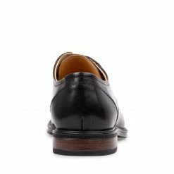 SteveMadden DAVION BLACK LEATHER