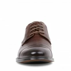 SteveMadden MEN'S SHOES DAVION BROWN LEATHER
