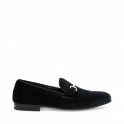 SteveMadden MEN'S SHOES DELUXXE BLACK VELVET