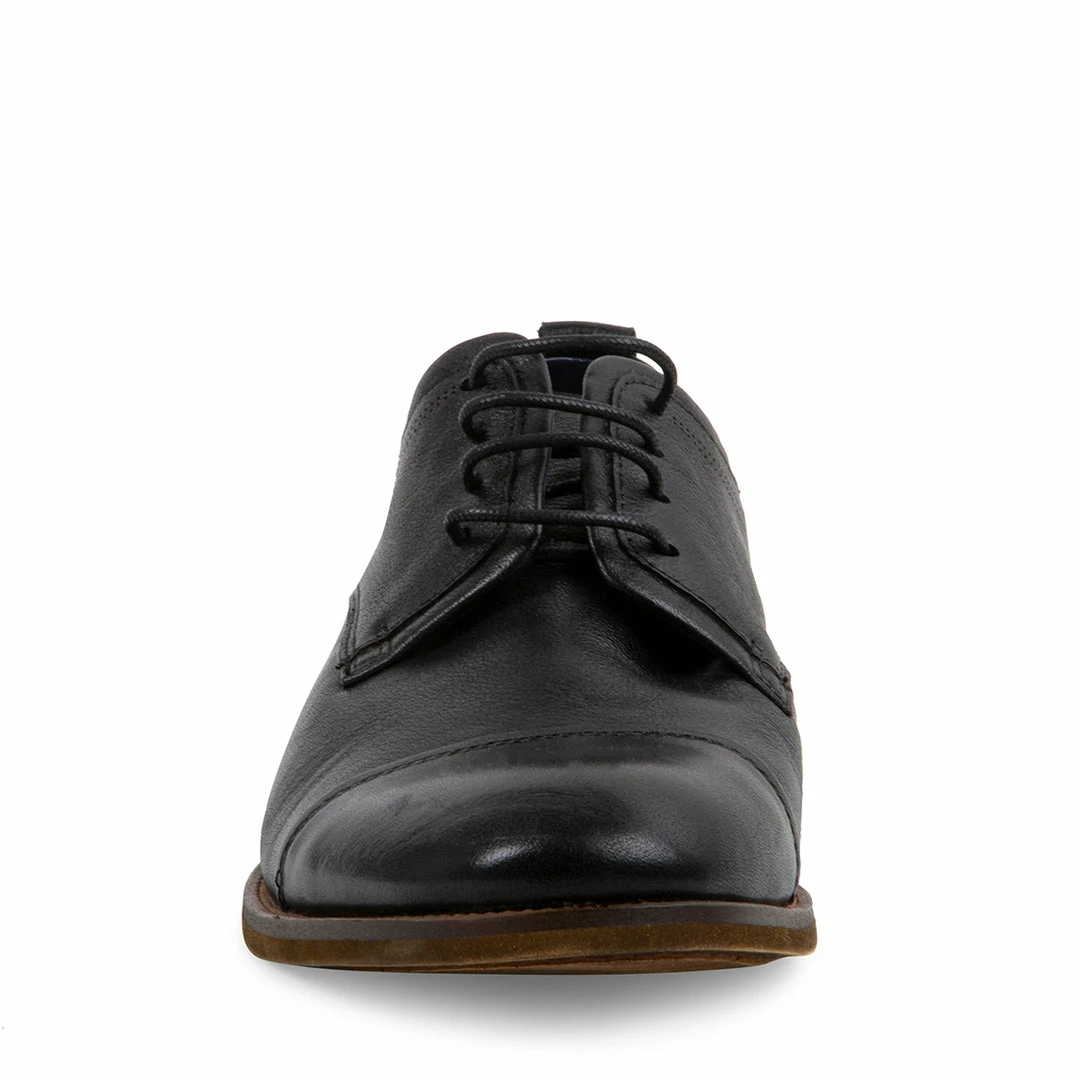 SteveMadden DOAK BLACK LEATHER All New